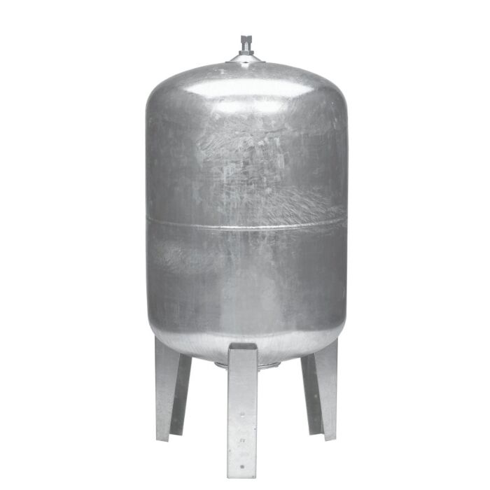 RVS expansievat 20 liter verticaal 1" buitendraad