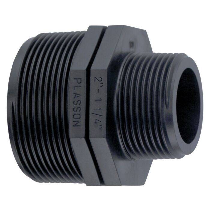 PP Verloopnippel 2" x 1 1/2"