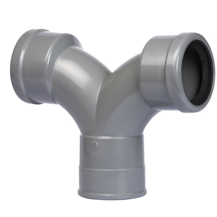 PVC-Flexibele-stroom-T-stuk-3-manchet PVC-Flexibele-stroom-T-stuk-3-manchet