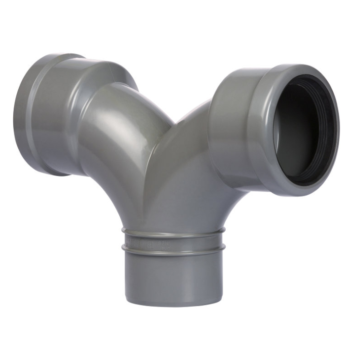 PVC-Flexibele-stroom-T-stuk-manchet-spie PVC-Flexibele-stroom-T-stuk-manchet-spie