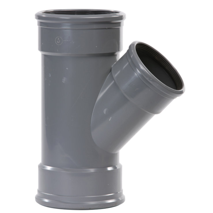 PVC-T-stuk-3x-manchet-verlopend-45