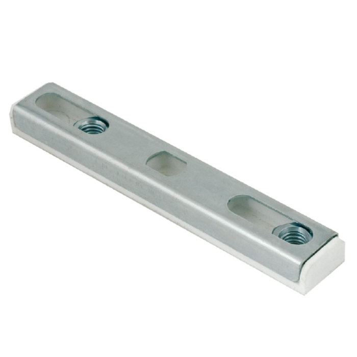 BIS Duplo bevestigingsplaat 60 - 100 mm M8