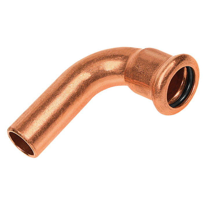 Bonfix PRESS bocht 90° roodkoper steek x pers 22 x 22 mm Bonfix PRESS bocht 90° roodkoper steek x pers 22 x 22 mm