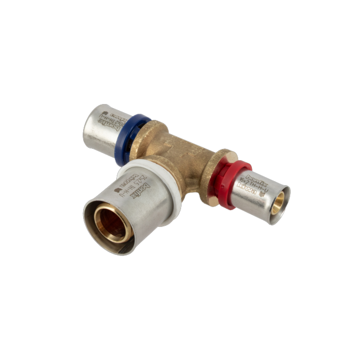 Bonfix Alu-pers verloop T-stuk 20 x 25 x 16 mm