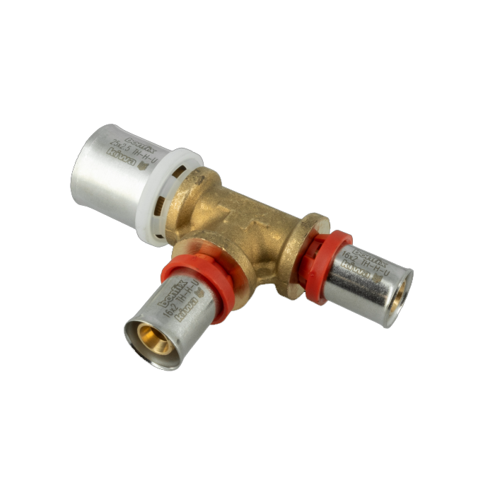 Bonfix Alu-pers verloop T-stuk 25 x 16 x 16 mm