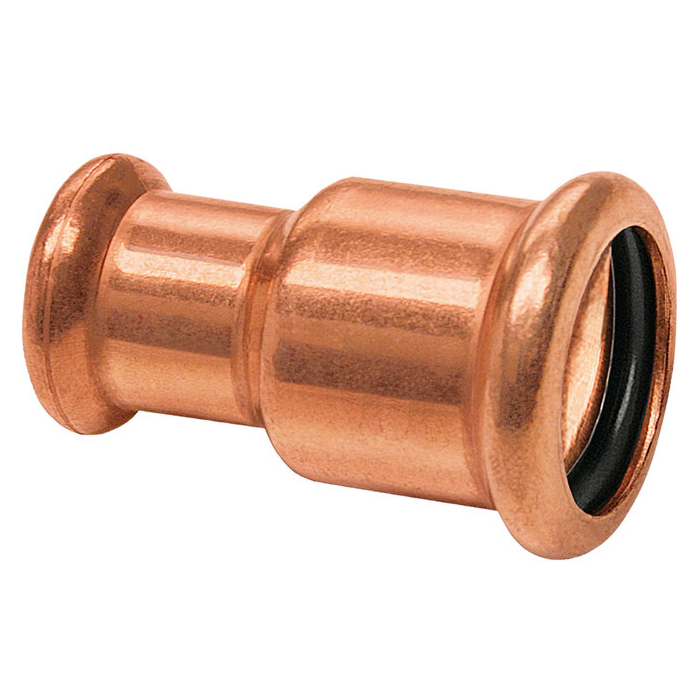 Bonfix PRESS verloopkoppeling roodkoper 22 x 15 mm