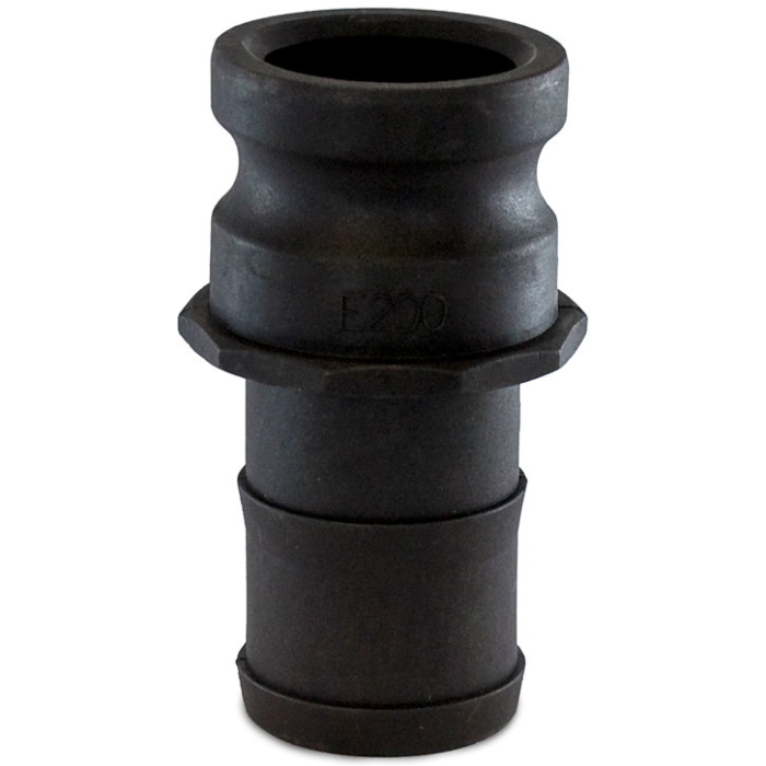 Camlock pp M-deel met slangtule type E