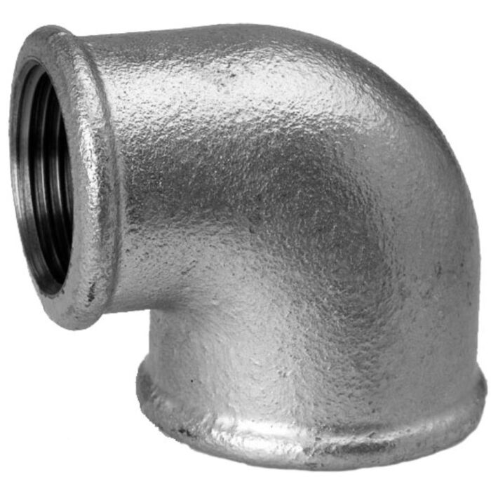 gegalvaniseerde verloopknie 90° 2 x binnendraad gegalvaniseerde verloopknie 90° 2 x binnendraad