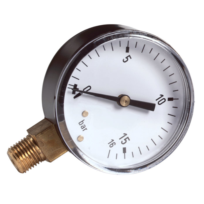 manometer-droog-onderaansluiting