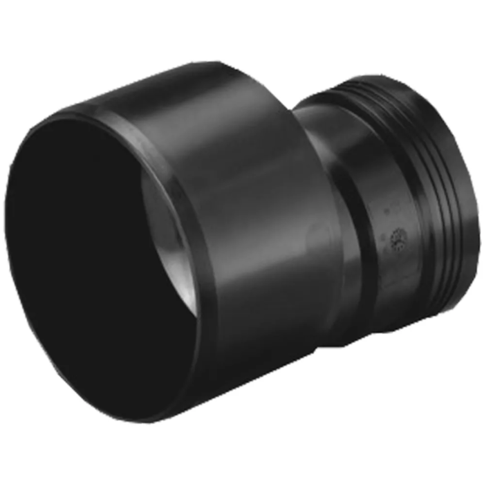 PP verloopstuk 1 x manchet / spie 75 mm x 32 mm