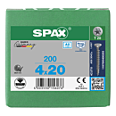 Spax spaanplaatschroeven T20 RVS A2 4 mm voldraad thumbnail