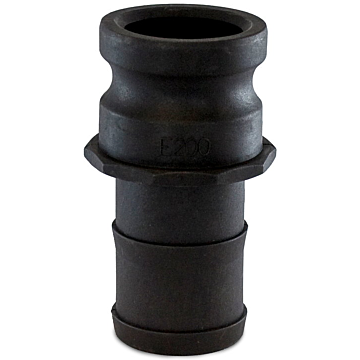 Camlock pp M-deel met slangtule type E