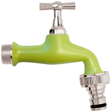 Colortap buitenkraan groen