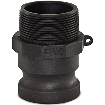 Camlock pp M-deel met buitendraad type F