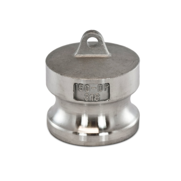 Camlock RVS afsluitplug M-deel type P