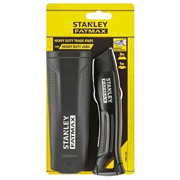 Stanley vast mes Titan met holster zwart