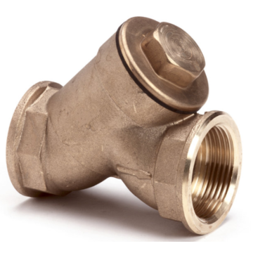 Tuxhorn messing horizontale terugslagklep, type 425, 2x binnendraad, 1½"